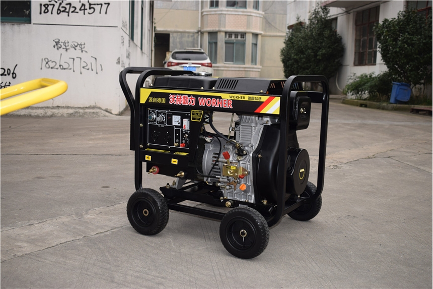 55KW三相小型汽油发电机便携式