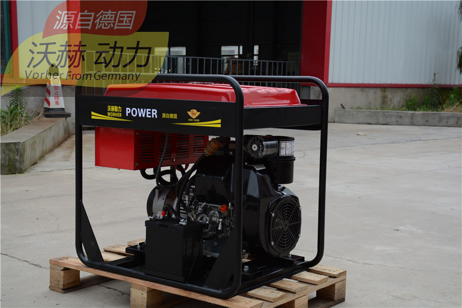 300A发电机电焊机一体机水利建设