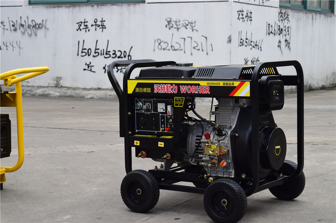 300A柴油发电机电焊一体机带15千瓦柴油发电机