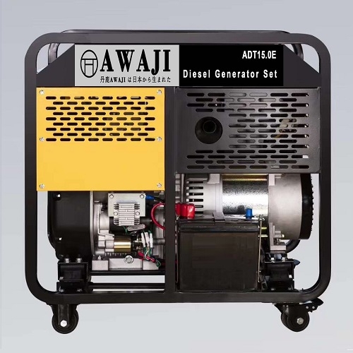 重庆双缸12kw15千瓦柴油发电机图片