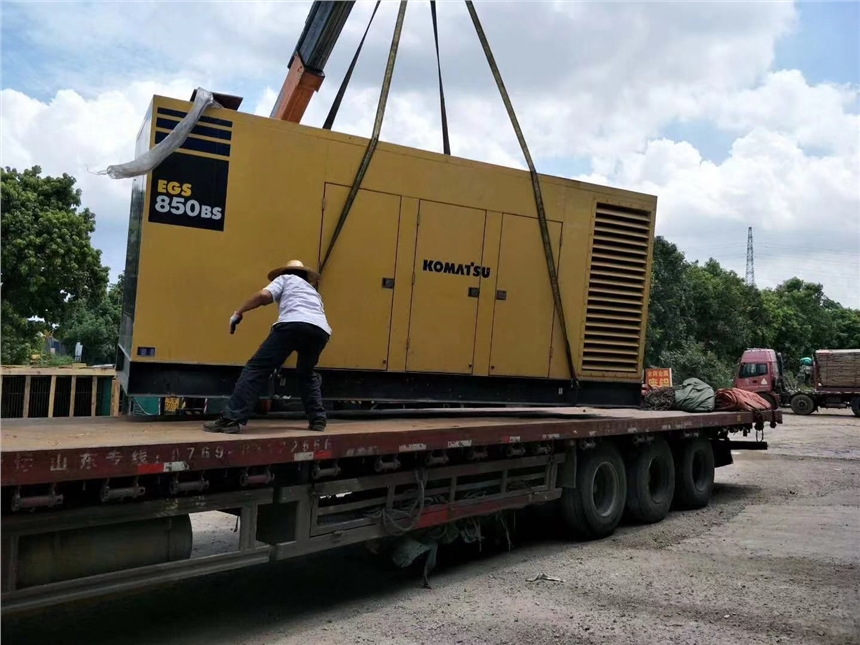 新闻:包头出租发电机图片