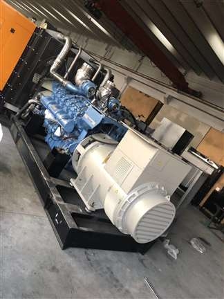 三明将乐通柴发电机组进风