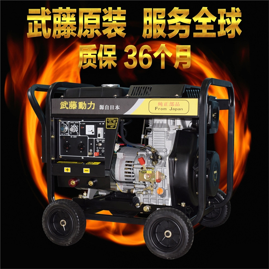 元谋县300安交流电焊发电两用机