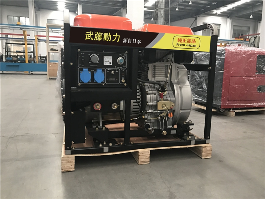 城口县220a500A汽油发电电焊一体