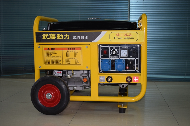 香港250安250A柴油发电电焊机|进口发电电焊一体机