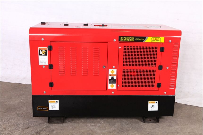 安新县400安柴油发电机带电焊机