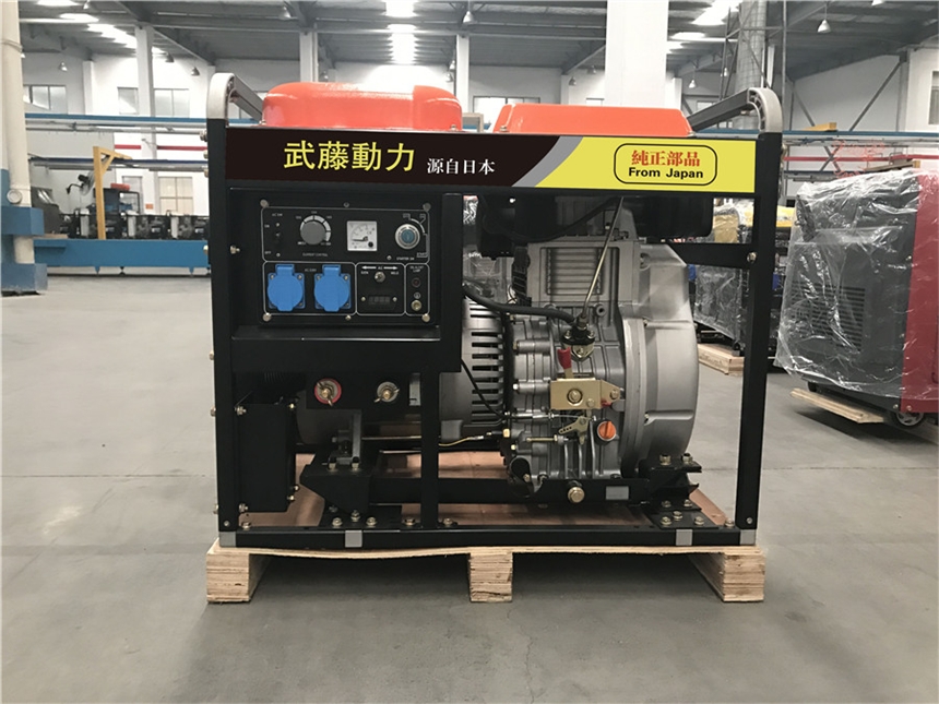 文山县550A发电机带电焊机