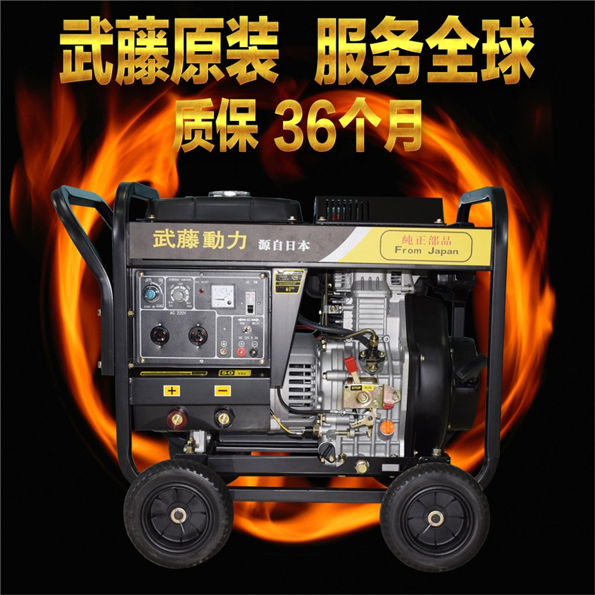 宜宾250A柴油发电电焊两用机组
