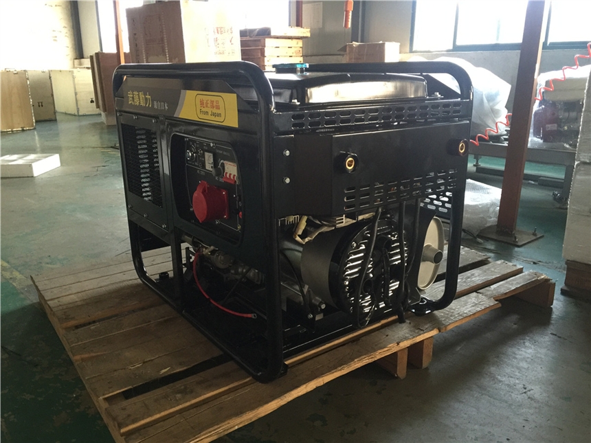 赤水180安500A柴油发电电焊机 10KW静音柴油发电电焊机报价