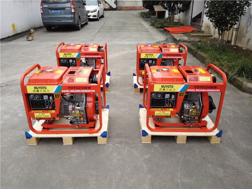 洋县220安300A氩弧焊汽油发电电焊一体机