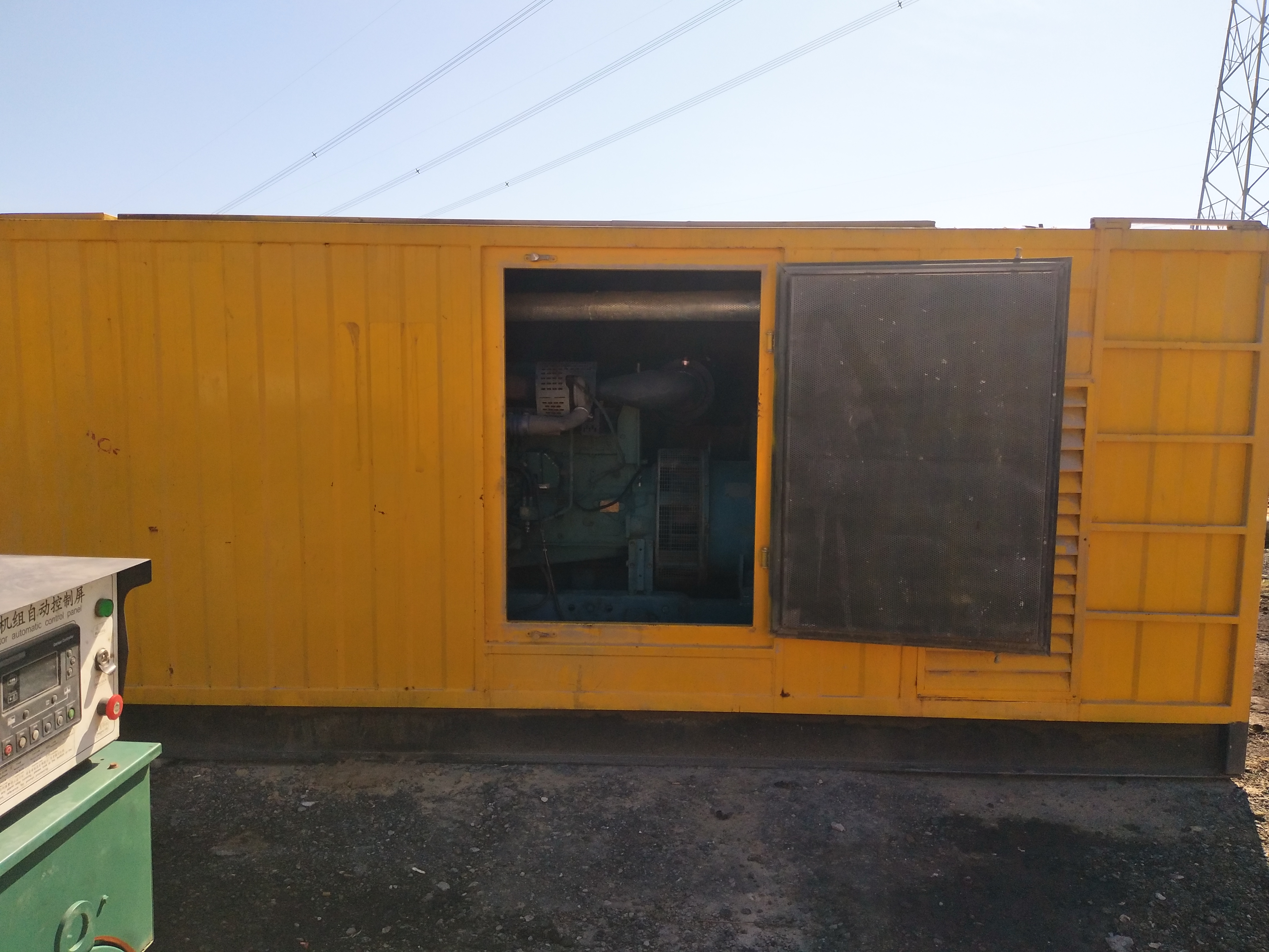 河东进口发电机租赁%优惠出租800千瓦发电机