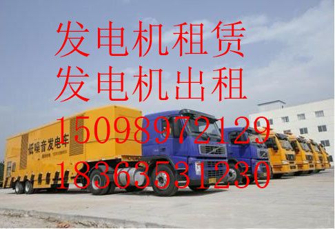 威海发电机租赁{为您提供优质服务}