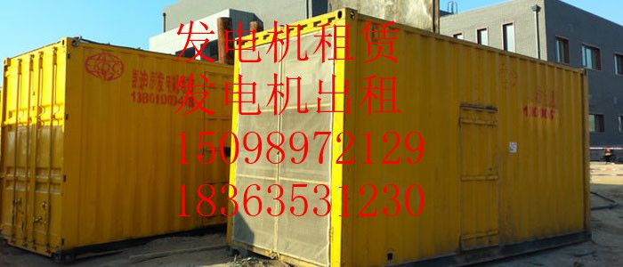 衡水出租发电机{服务全城}