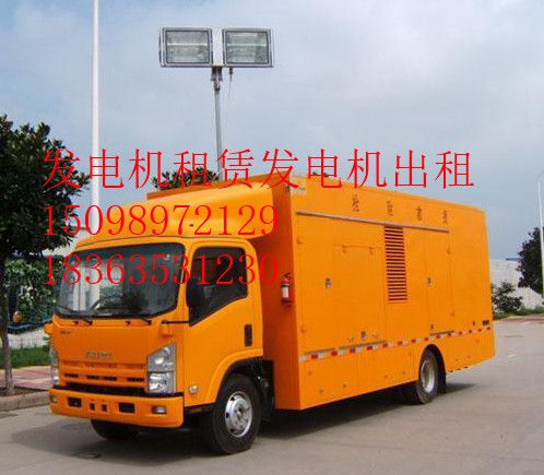常州进口发电机发电车{环保无噪音}