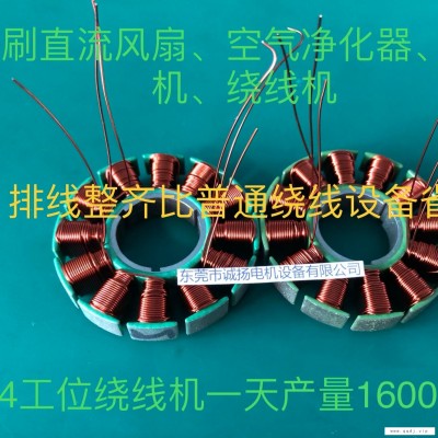 无刷直流风扇、空气净化器、扫地机绕线机