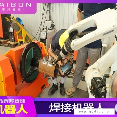 示教型机器人点焊机,机器人点焊机,点焊焊接设备,示教型焊接工作站,示教型焊接生产线,青岛赛邦非标定制图1