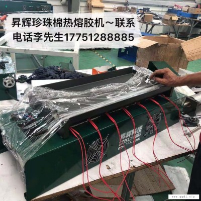 昇辉宁波厂家供应珍珠棉EPE热熔胶机又名过胶机、点胶机、上胶机