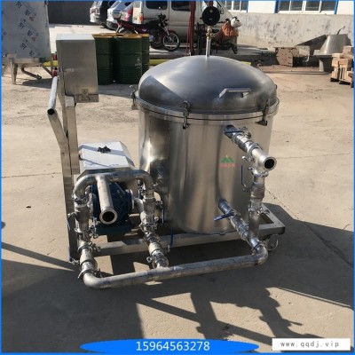 油炸食品残渣滤油机 食用油过滤机 滤油机厂家型号 鸡爪油炸滤油机 安耐真空滤油机