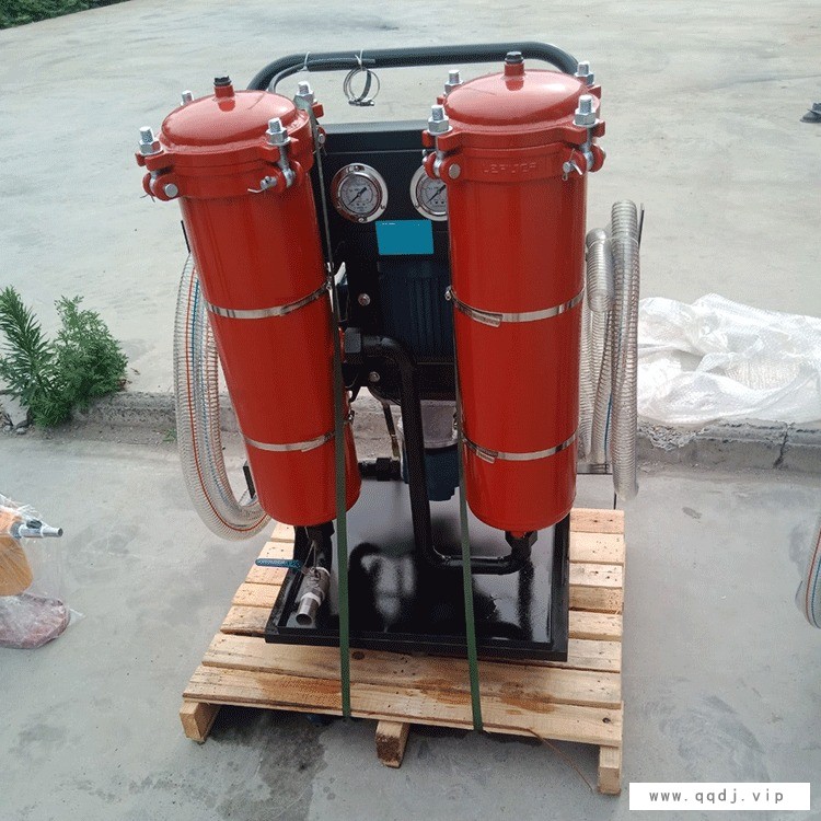 利菲尔特机械油滤油机厂家直销 LYC-32B三级手推式滤油车 移动式滤油机 防爆过滤液压油滤油机图1