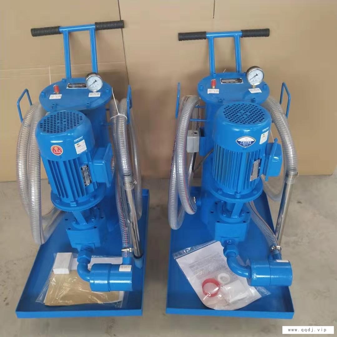 柴油滤油车 精细滤油机 小型便携式滤油机  便携式滤油机 批发零售图1