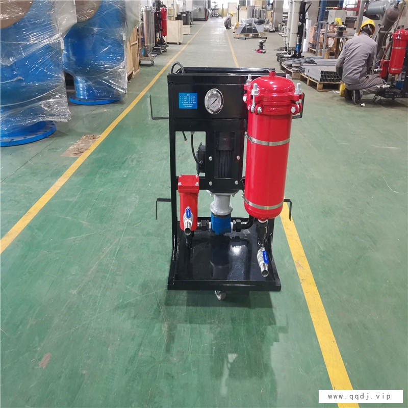 国海滤器LYC-40Ax30滤油机 液压油油滤油机 润滑油滤油机图1
