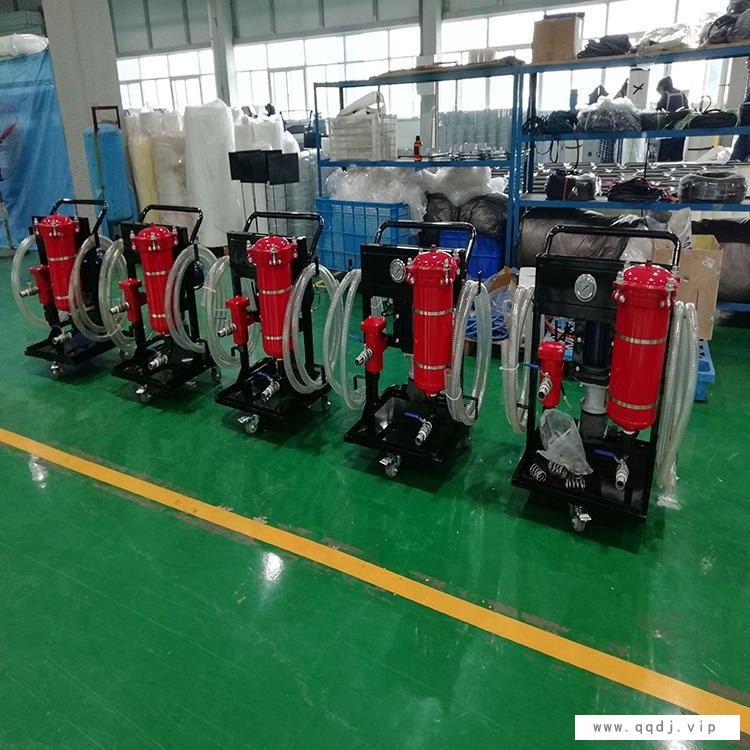 利菲尔特抗磨液压油机厂家直销 LYC-50A滤油机 防爆滤油车 二级过滤滤油机 手推式滤油机图1