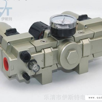 AC2000-01气源处理器三联件过滤器油水分离器排水调压阀