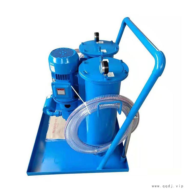 森辉 小型液压油过滤器 LUC-100滤油机 滤油机小车 液压油滤油机图1