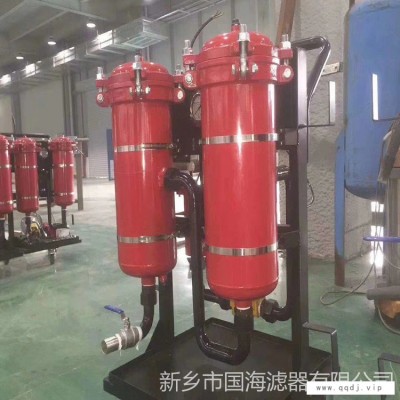 国海滤器LYC-40Bx3高精度滤油机 液压油滤油机LYC-50Bx3