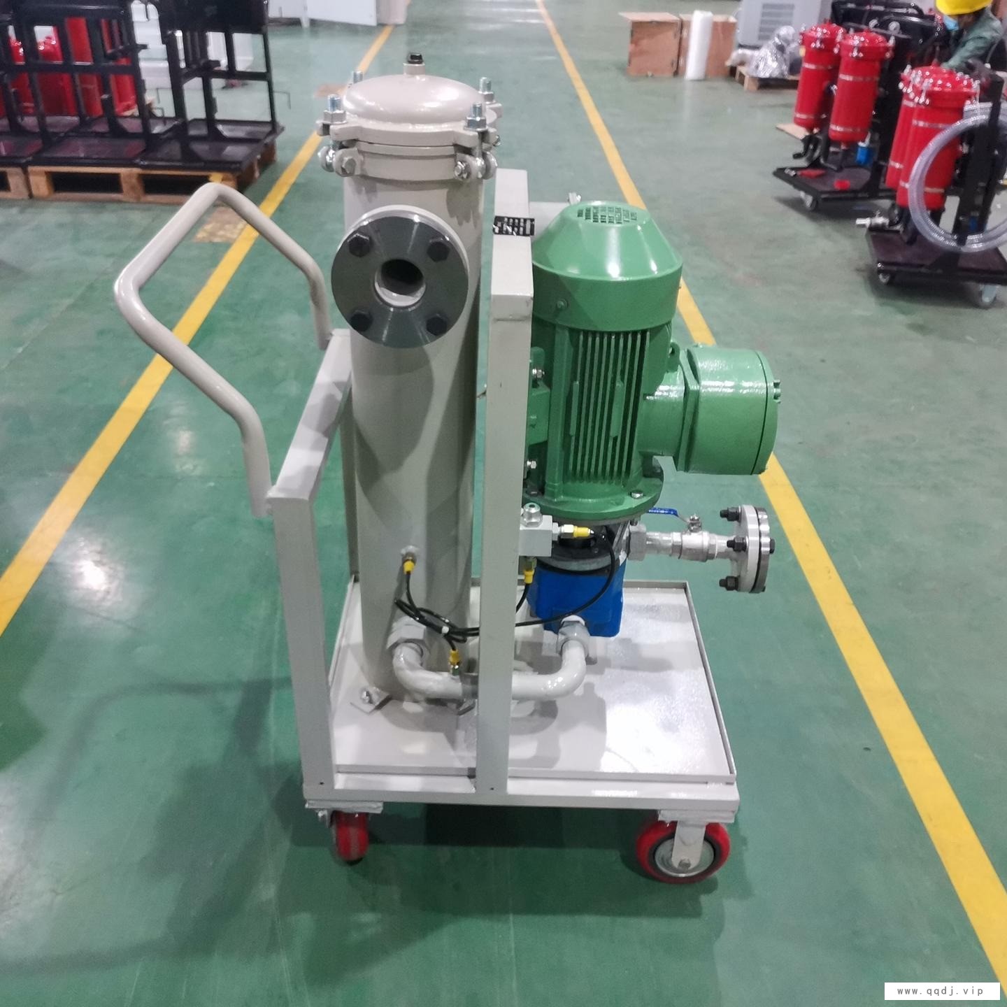 国海滤器150升滤油机LYC-150Ax20大流量移动式滤油机图1