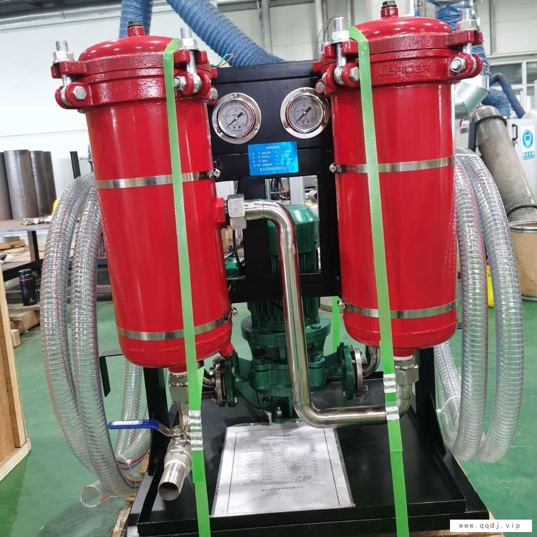 国海滤器LYC-50Bx20高精度滤油机 液压油滤油机LYC-32Bx10图1