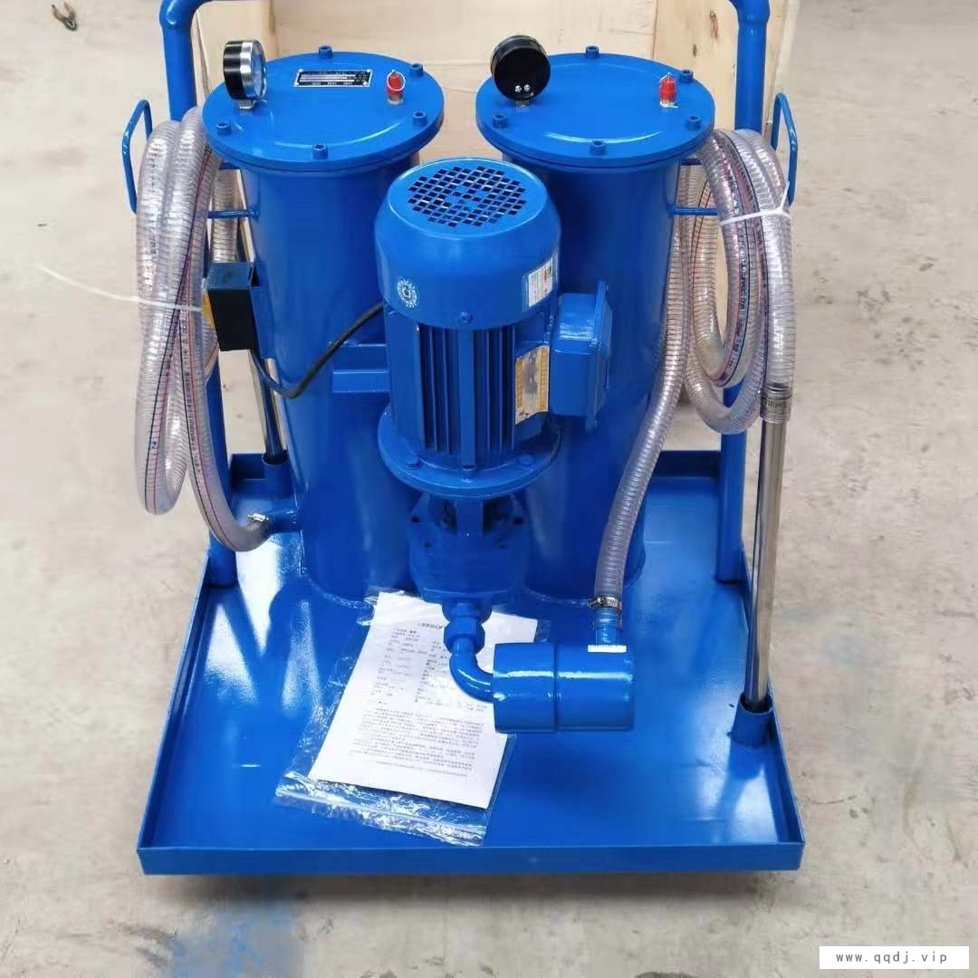 液压滤油车真空移动式精密滤油机手推式滤油车滤油机高品质产品抗燃油滤油车让利销售图1
