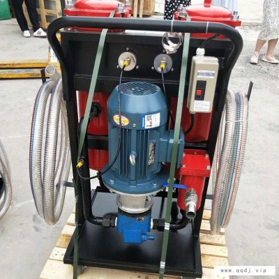 利菲尔特滤油车厂家直销 LYC-150B三级手推式滤油车 移动式滤油机 防爆过滤液压油滤油机 过滤液压油滤油车