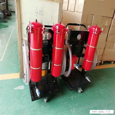 国海滤器 LYC-50B三级精过滤滤油机 高精度滤油机
