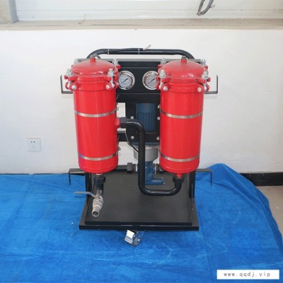 利菲尔特滤油机厂家直销 LYC-50B三级手推式滤油车 移动式滤油机 防爆加油小车