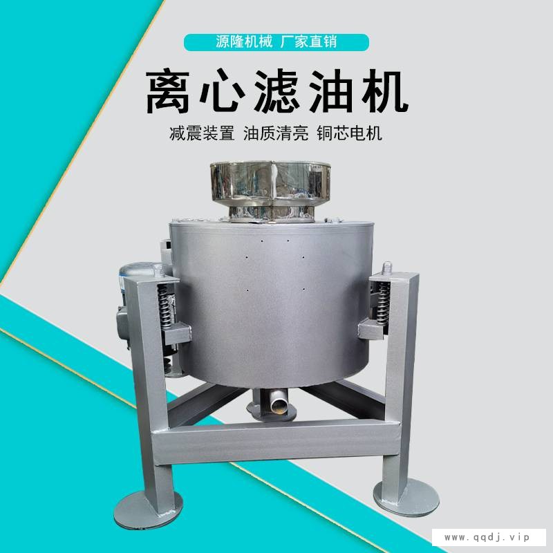 源隆油坊食用油过滤机 立式离心菜籽油滤油机 免固定小型滤油机厂家图1