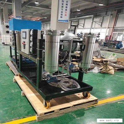 国海滤器聚结脱水滤油机 LYC-100JX3 电厂专用滤油机生产厂家