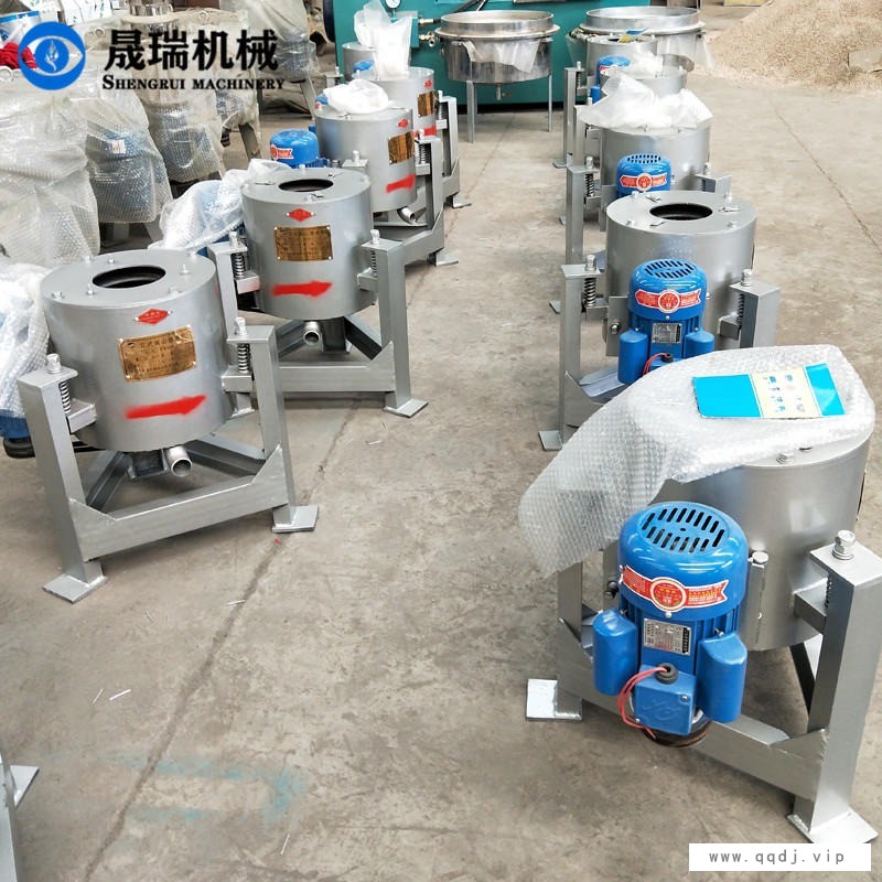 晟瑞机械 花生油大豆油过滤器 全自动防震型食用油菜籽油离心式滤油机 不锈钢立式离心式滤油机大中小型号齐全 价格优惠图1