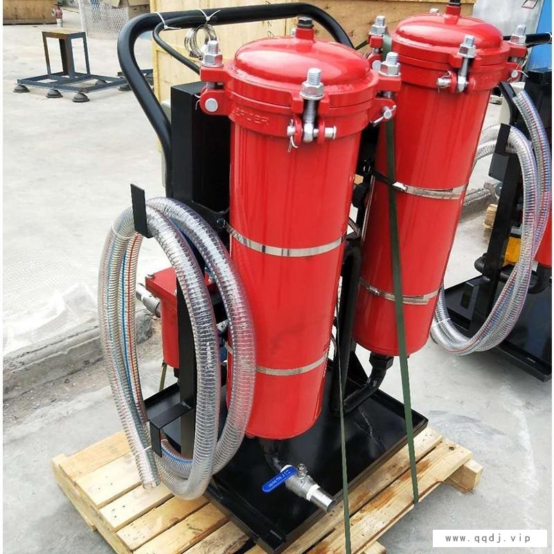 国海滤器LYC-100Bx5高精度滤油机 液压油滤油机LYC-63Bx10图1