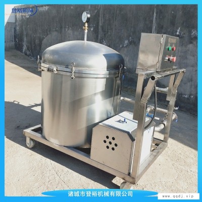 真空滤油机新款  液压过滤油渣真空滤油机 登裕