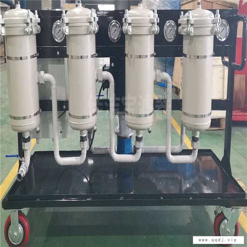 佳洁宝滤器 双筒滤油机 手推式滤油机 三级过滤图1
