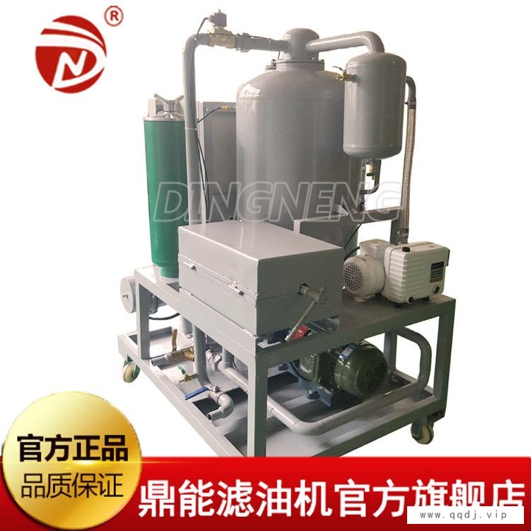 专业定制鼎能QJC-LY30真空加板框复合型滤油机 润滑油多功能真空滤油机厂家直销 重杂质油专用过滤机 齿轮油过滤效果好图1