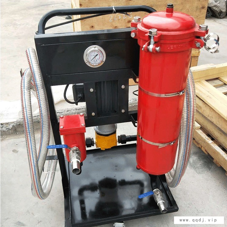 利菲尔特抗磨液压油机厂家直销 LYC-100A防爆滤油机 过滤液压油滤油车图1