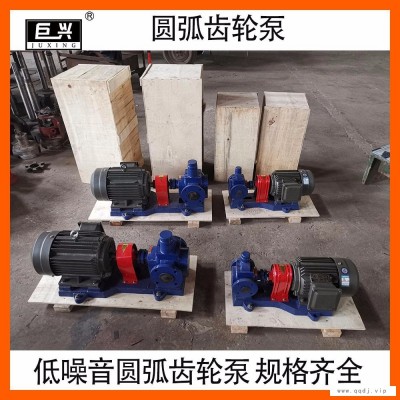 圆弧齿轮泵 巨兴 ycb0.6圆弧齿轮泵 滤油机用泵 低噪音 不困液 齿轮泵厂家