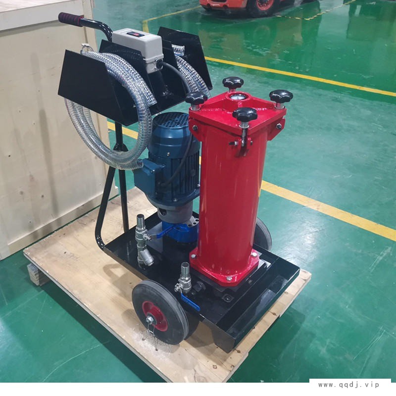 国海滤器OF5精细滤油小车 手推式滤油机图1
