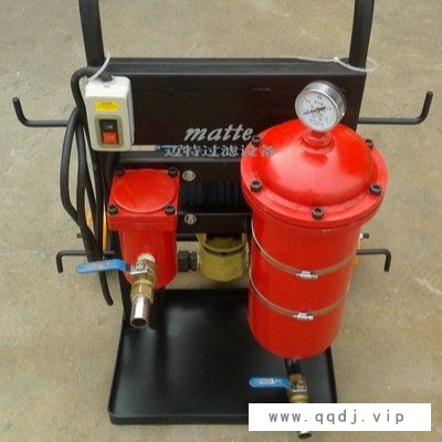双并联滤油器  便移式滤油车MLYJ-80B并联式双筒滤油机厂家图1