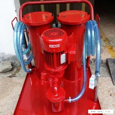现货供应 液压油滤油车 LUC-100滤油车 大流量移动式滤油车 手推滤油机