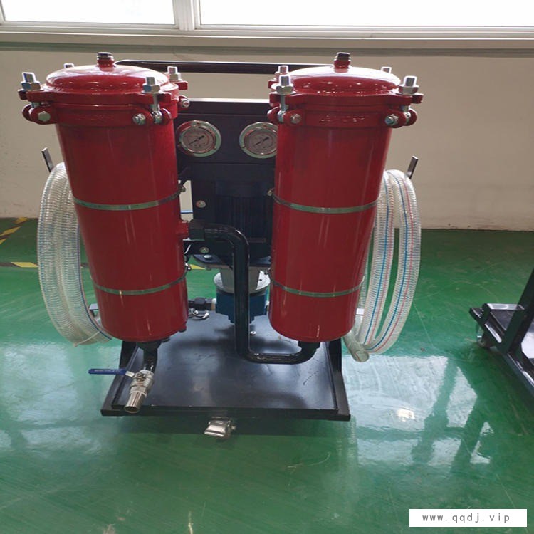 利菲尔特过滤车厂家直销 LYC-40B三级手推式滤油车 移动式小型滤油机图1