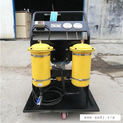 过滤切削液中铁屑杂质 移动式双筒滤油机 MLYJ-30B高精度过滤器 迈特过滤专业定制图1