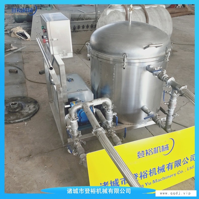 煎炸不锈钢滤油机  榨油配套真空过滤设备 登裕图1